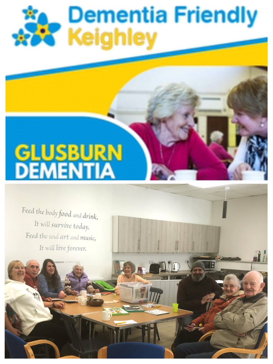 Week 3 of the Dementia Hub at <a href="/glusburnarts/">Glusburn Community & Arts Centre</a> , what a fantastic turnout! A group of 10 people, chatting, playing games and making new friends. Social interaction and a sense of purpose is so important for people living with #Dementia