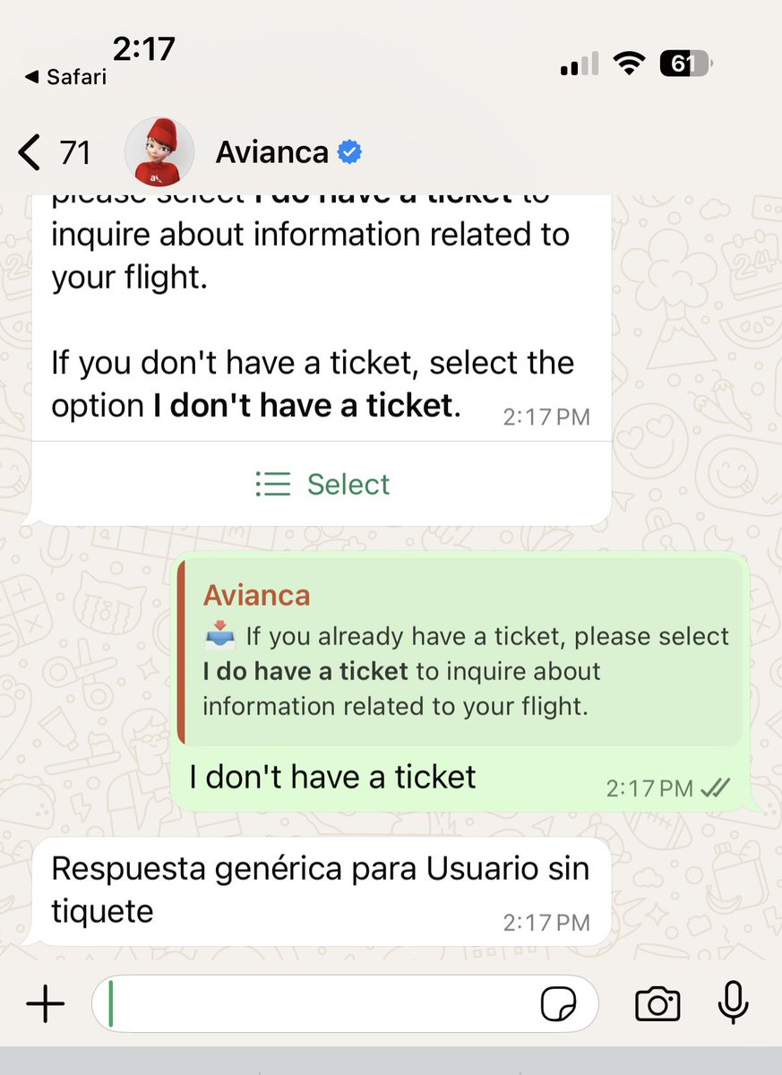 DanielVasquezCh's tweet photo. Qué lamentable el servicio de @avianca https://t.co/qymcHRneiJ