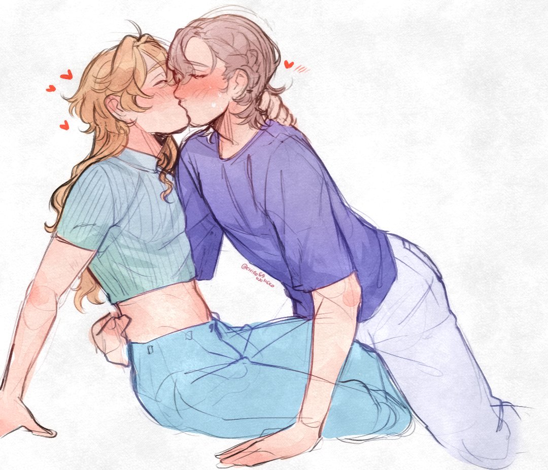 chirowoneko's tweet photo. Kiss kiss kiss kisss!!! #Lyneyther 

( It's been long since I drew them alone together 😭😭I missed them so much pipipi ---)

#Xiaotherney #Lyney #Aether
#GenshinImpact https://t.co/ouNEIPhcL3