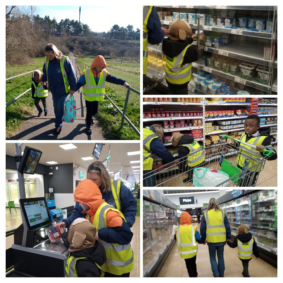 We went on a shopping trip to Asda today to buy ingredients for Friday's food festival. We are making two desserts, one Scottish and one Polish 🏴󠁧󠁢󠁳󠁣󠁴󠁿🇵🇱