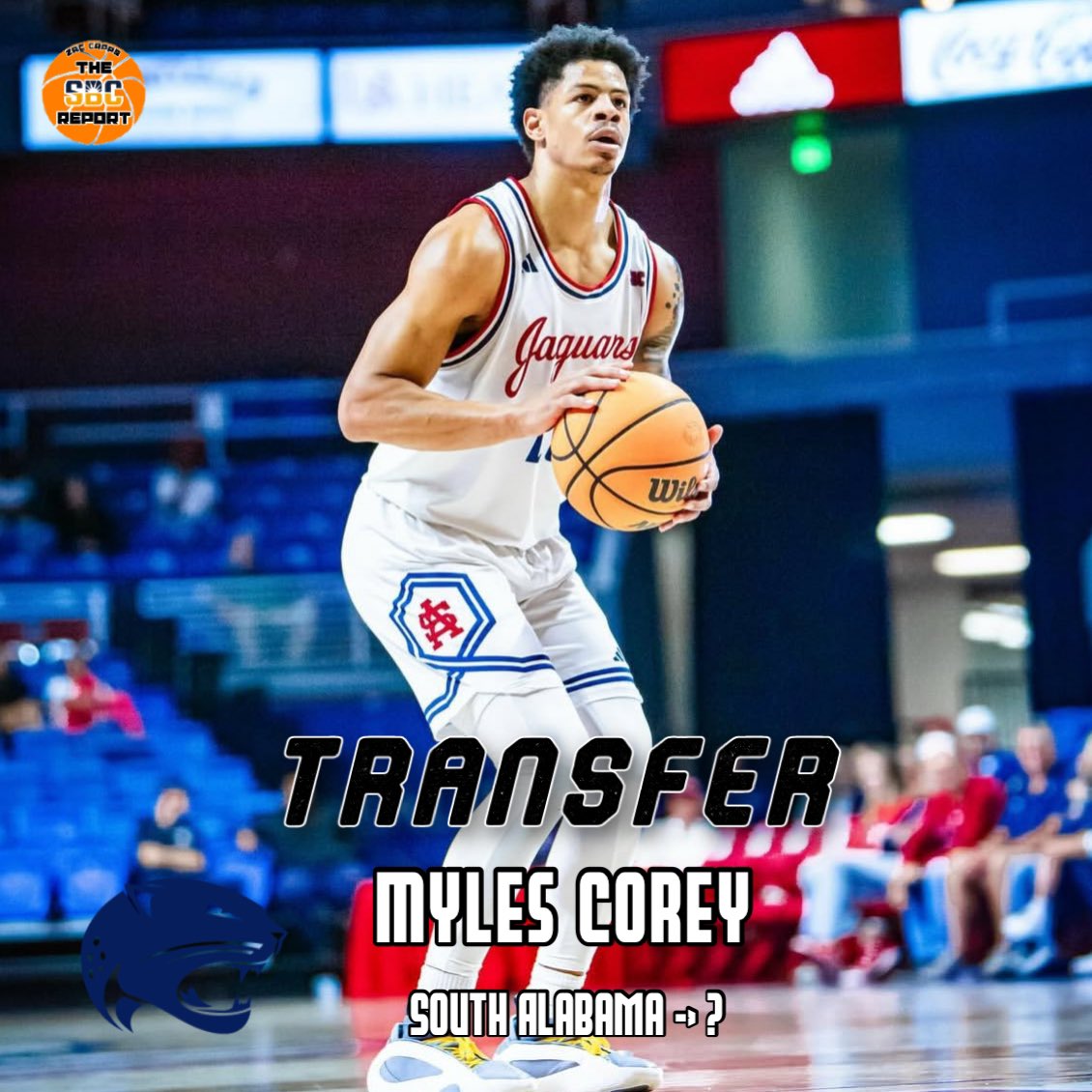 🚨South Alabama star Myles Corey to enter the transfer portal

Averaged 13.8 points and 4.3 assists in 2024-25

READ MORE: open.substack.com/pub/sunbeltrep…