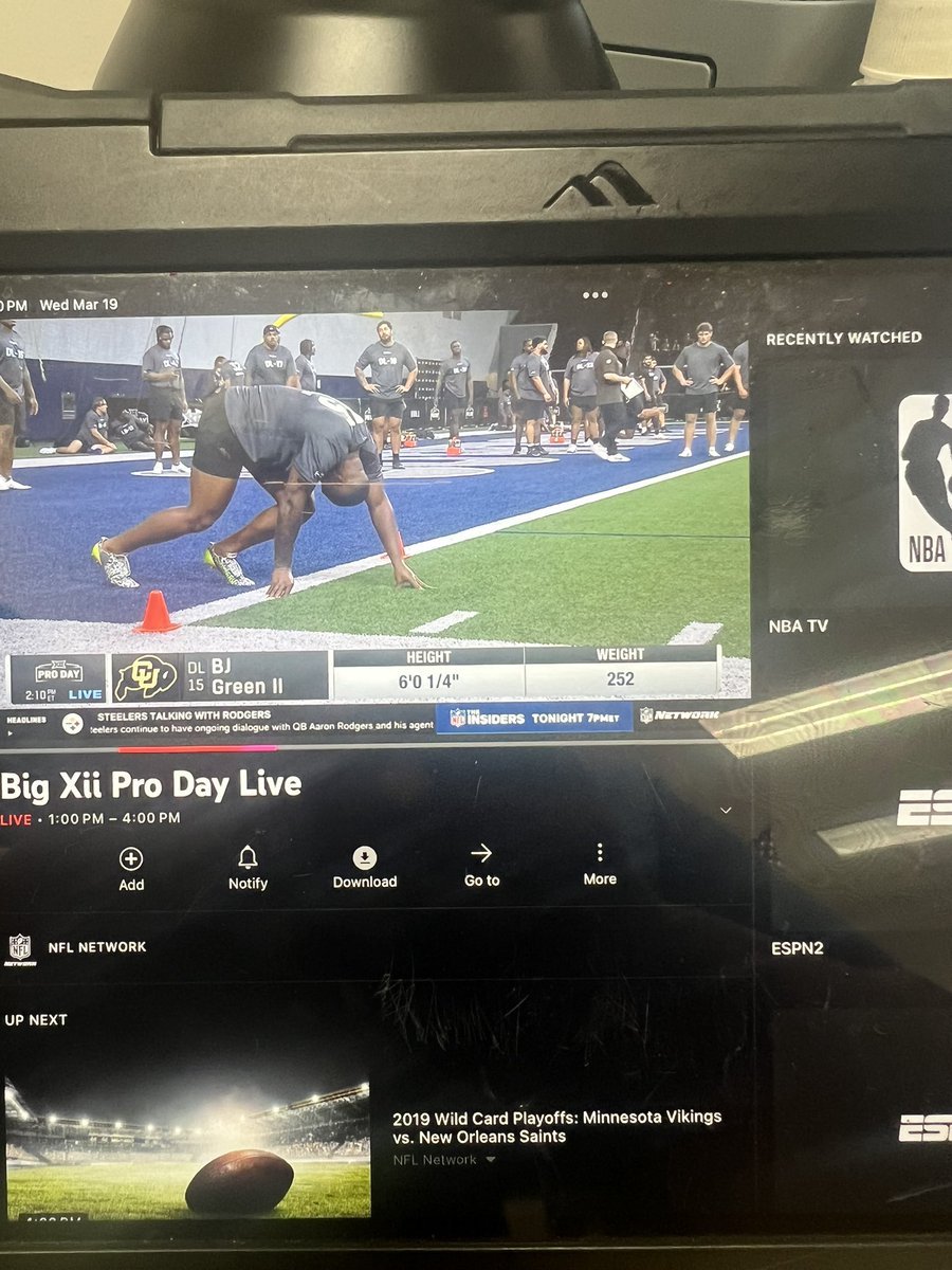 Mavericks Football (@mavs__football) on Twitter photo I see the <a href="/Big12Conference/">Big 12 Conference</a> Size & makes me think about our 2 Dt 🤷🏾♂️
27 Samuel Boatwright 6’1 255 Dl/Ol Gpa 3.8
<a href="/itsdefsam/">Samuel Boatwright</a>
hudl.com/v/2QnhUS
26 Kevin Cambell Jr 6’2 270 Dl
<a href="/godschild_kev/">Kevin Campbell Jr</a>
hudl.com/v/2QGB9A
<a href="/JerryRecruiting/">Rising Stars</a> <a href="/DemetricDWarren/">Demetric D. Warren</a> <a href="/chadsimmons_/">ChadSimmons</a> <a href="/SWiltfong_/">Steve Wiltfong</a> I see the <a href="/Big12Conference/">Big 12 Conference</a> Size & makes me think about our 2 Dt 🤷🏾♂️
27 Samuel Boatwright 6’1 255 Dl/Ol Gpa 3.8
<a href="/itsdefsam/">Samuel Boatwright</a>
hudl.com/v/2QnhUS
26 Kevin Cambell Jr 6’2 270 Dl
<a href="/godschild_kev/">Kevin Campbell Jr</a>
hudl.com/v/2QGB9A
<a href="/JerryRecruiting/">Rising Stars</a> <a href="/DemetricDWarren/">Demetric D. Warren</a> <a href="/chadsimmons_/">ChadSimmons</a> <a href="/SWiltfong_/">Steve Wiltfong</a>