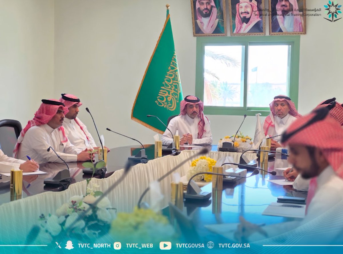 التدريب التقني بمنطقة الحدود الشمالية tweet media
