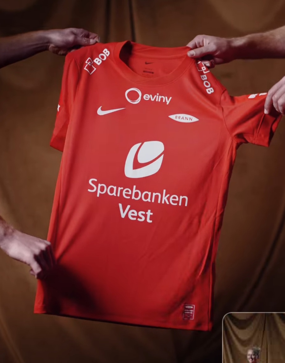 Årets hjemmedrakt 🔥 #skBrann