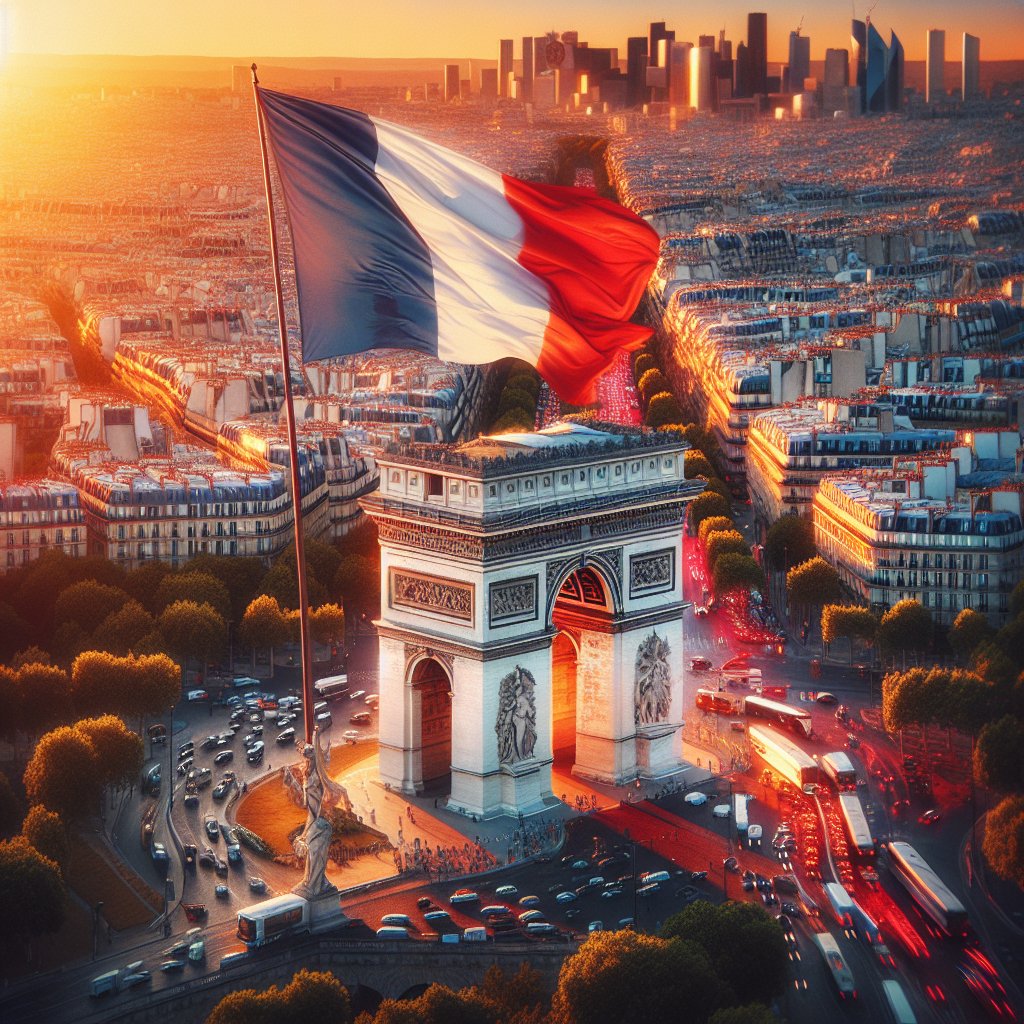 🇫🇷 La bandiera di Francia, il Tricolore, simboleggia libertà, uguaglianza e fraternità. Fai parte della storia e acquistala su Bandierepiu.com! 🌍✨ #Francia #Tricolore #Libertà #IdentitàNazionale #Eredità