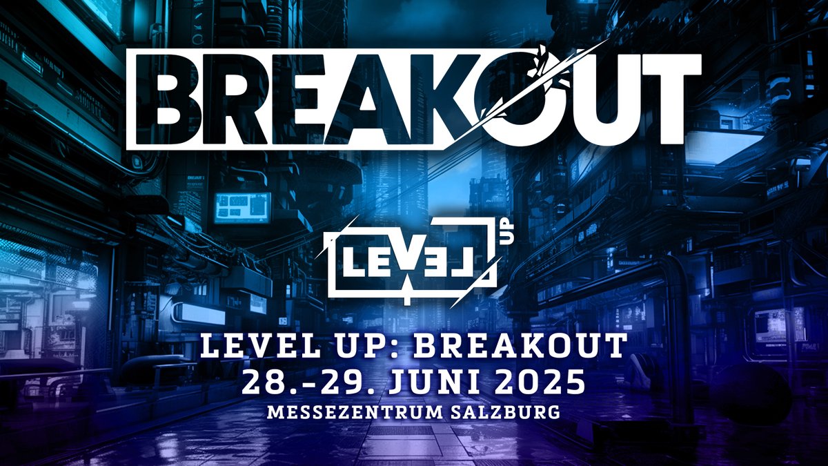 🔥 BREAKOUT 8 is coming – and you better be there! 🔥

Austria’s biggest Super Smash Bros. tournament series is back at LEVEL UP - THE GAMING FESTIVAL in Salzburg! 🎮💥

🗓 June 28-29, 2025
📍 Messezentrum Salzburg
👥 100+ competitors – and you?

No excuses. No backing out. Sign