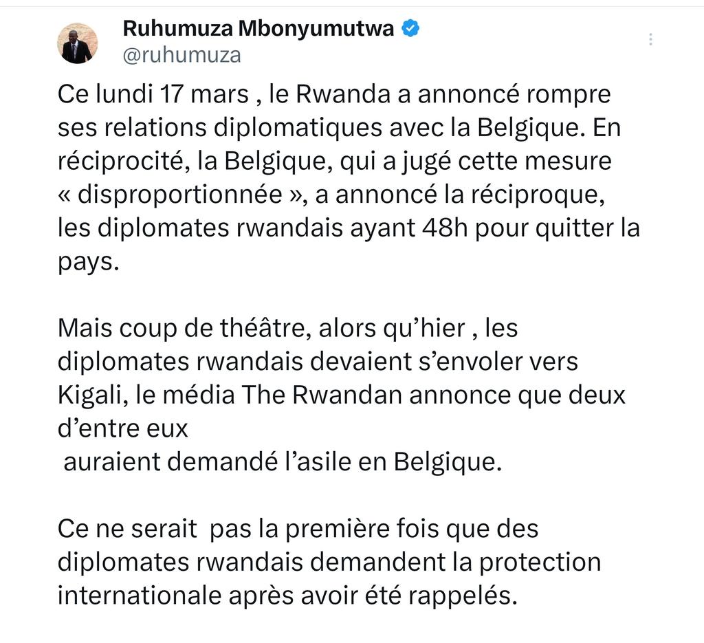 Olivier J.P. Nduhungirehe tweet media