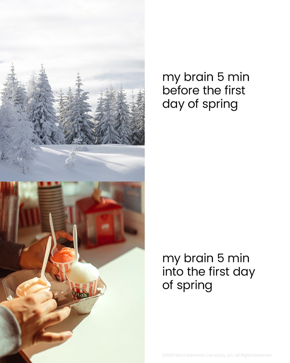 We’ll see you on the First Day of Spring 🫡 #FDOS25