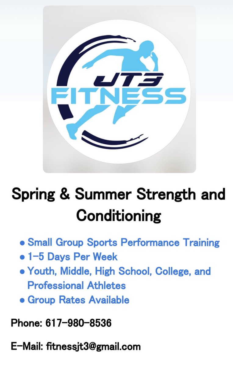 Milton Softball (@miltonsoftball) on Twitter photo Highly recommended for all your strength and conditioning needs! We know he’s helped some of our favorite <a href="/MHS_Wildcats_/">Milton HS Athletics</a> !
Follow him on instagram.com/jt3_fitness/ too! Highly recommended for all your strength and conditioning needs! We know he’s helped some of our favorite <a href="/MHS_Wildcats_/">Milton HS Athletics</a> !
Follow him on instagram.com/jt3_fitness/ too!