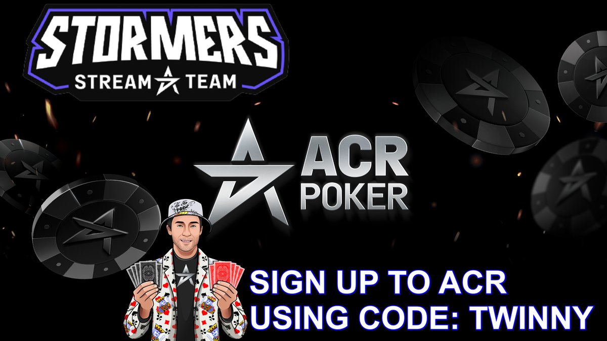 TwinnyPoker's tweet photo. We are Live with @ACRStormers Two of a Kind Challenge.
@ACR_POKER
#OSS #Racers #SurvivorFlips #BlitzBonusBoost #SundayMoneymaker #MysteryBounty #TheBeast #DailyDouble #Good4Poker #ACRGiveaway #PositiveVibes
https://t.co/S1hQQD9OVU
https://t.co/rV8J5BweVa
https://t.co/EcxiwfL8ei https://t.co/OUutWes7dF