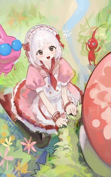 #Pikmin 지인 캐릭터 
