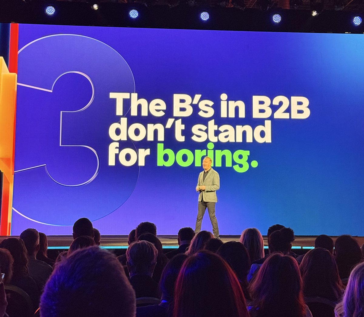 With i95Dev's mission to help B2B brands break free of the boring B2B business, we couldn’t be more aligned with <a href="/colinjfleming/">Colin Fleming</a> , CMO at <a href="/ServiceNow/">ServiceNow</a>

Want to transform your B2B business? Talk to our experts - i95dev.com/contact/

#AdobeSummit #i95dev #b2b #business #adobe
