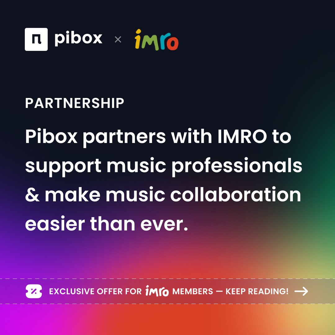 piboxapp's tweet photo. 🤝 We’re excited to team up with with @IMROireland  as we join forces to make collaboration easier for music creators! 
📥 DM us to learn how we're helping media companies of all sizes streamline their audio/video workflow! 
#Pibox #IMRO #Collaboration #MusicIndustry #Software https://t.co/ztHSCBQq0C