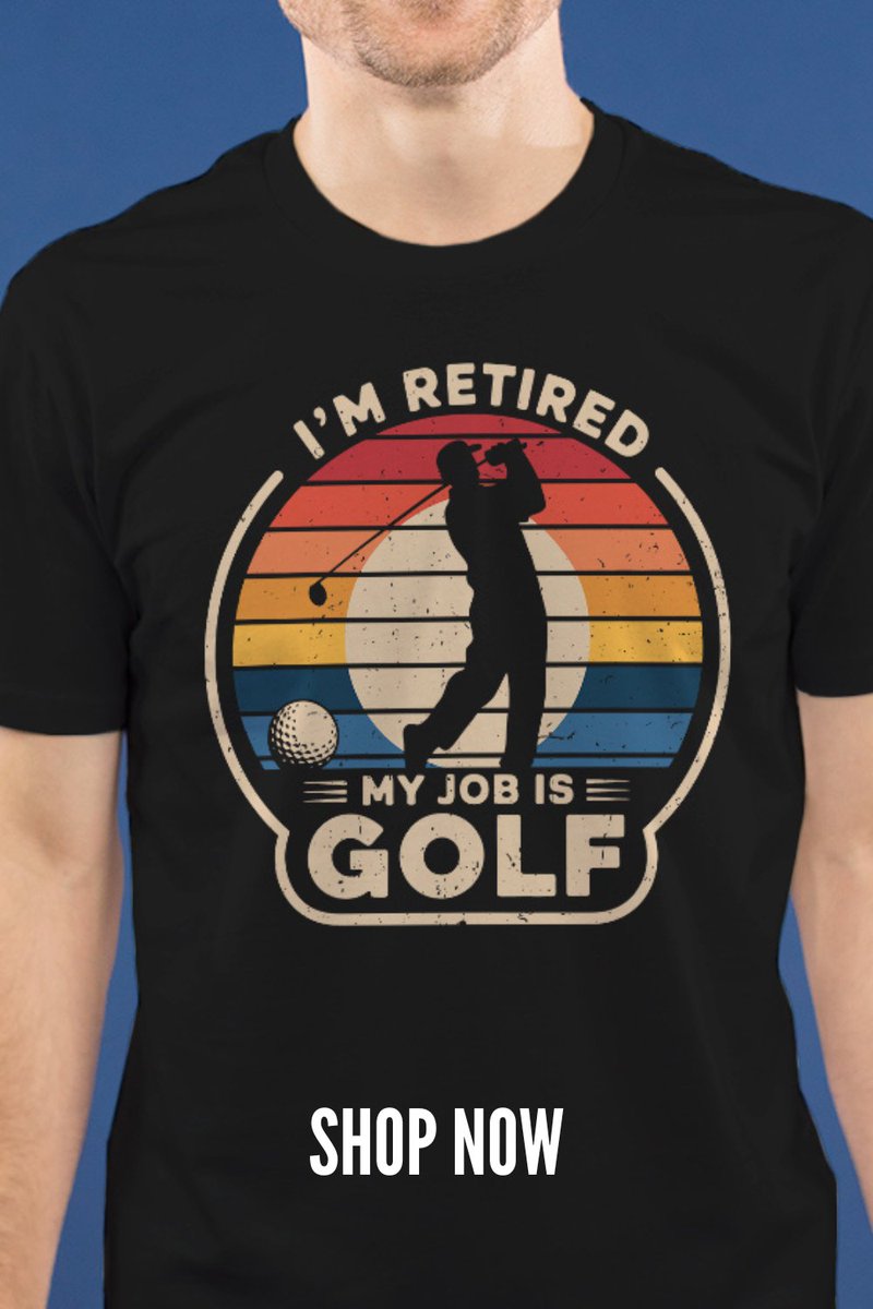 designbats's tweet photo. 👉Golfer TEE ALERT! 
 🔥 Limited stock available! 
👉Grab yours now: https://t.co/FsYazOZc5w

#golfing #sport #golf #golfing #golfer #golflife #golfswing #golfcourse #pga https://t.co/kcAnten3YC
