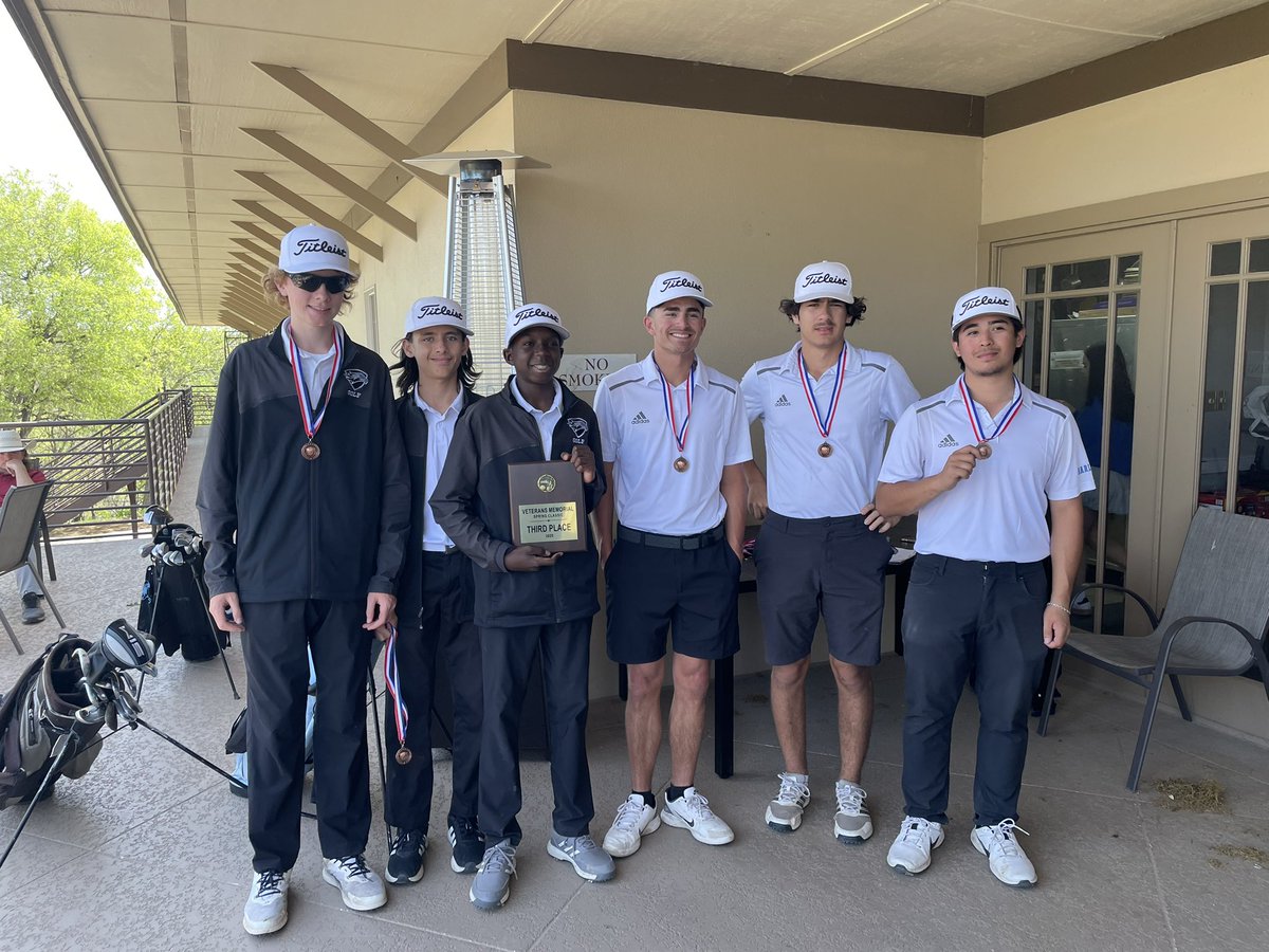 Congratulations to our boys for finishing 3rd place here at Olympia Hill GC.