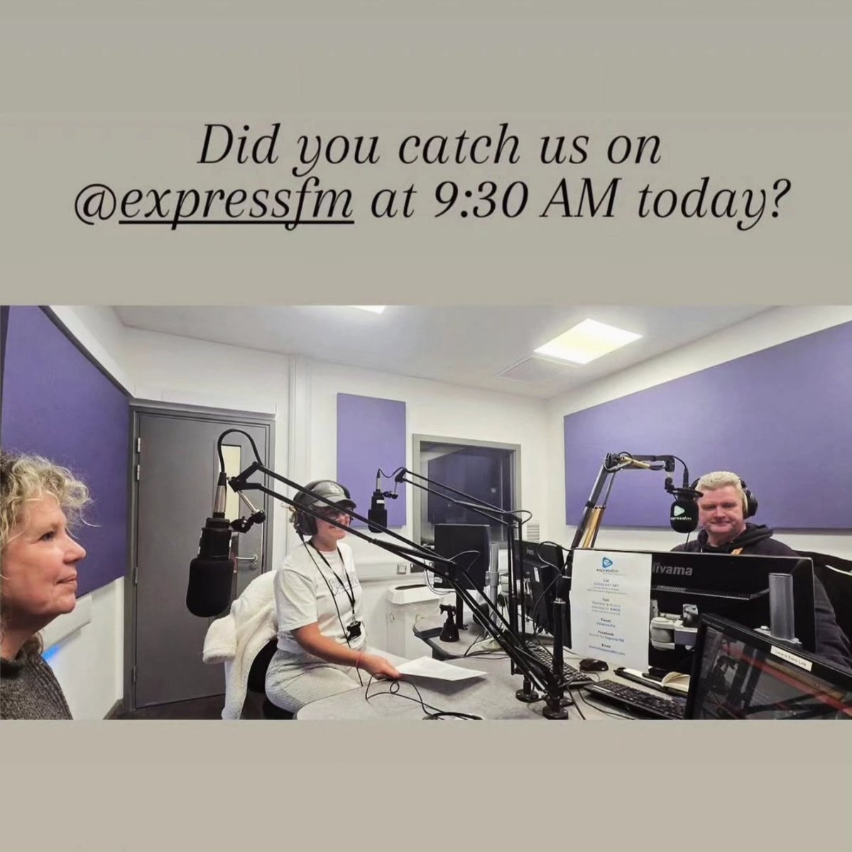 makewavesfilm's tweet photo. 📻 @ExpressFM hosted us this morning for an exclusive interview about the upcoming big heist—Pompey Dogs. 🎬
Missed all the hints and gossip about what’s going down this Saturday, 22nd March, at @StaggeringBeer ? Don’t worry—there’s still time to book your spot 👇 https://t.co/n0cGMZrFBL