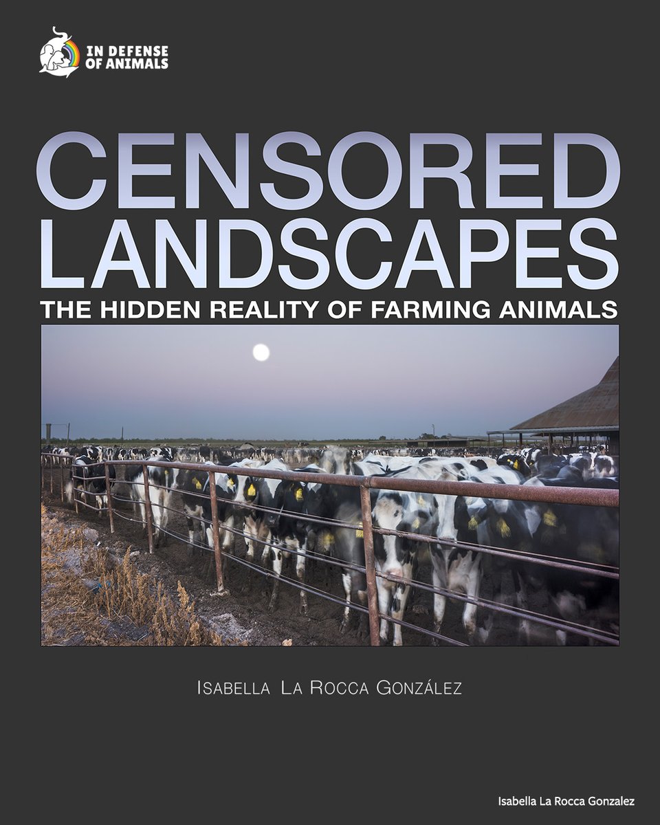 A new book #CensoredLandscapes: The Hidden Reality of Farming Animals exposes the deception &amp; violence of animal farming (w/o graphic imagery) through evocative photographs, personal storytelling, &amp; poetry, all supported by meticulous scientific research: bit.ly/4l1220m