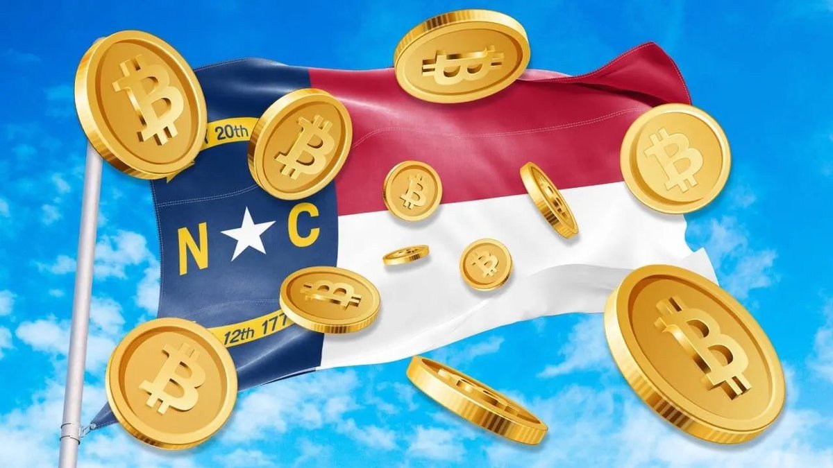 North Carolina makes bold move into Bitcoin with both SB327 &amp; HB92 creating a Strategic Bitcoin Reserve.

This bipartisan effort positions NC as a leader in digital asset adoption. 

While other states debate, NC acts - potentially securing billions in future state revenue.

 The