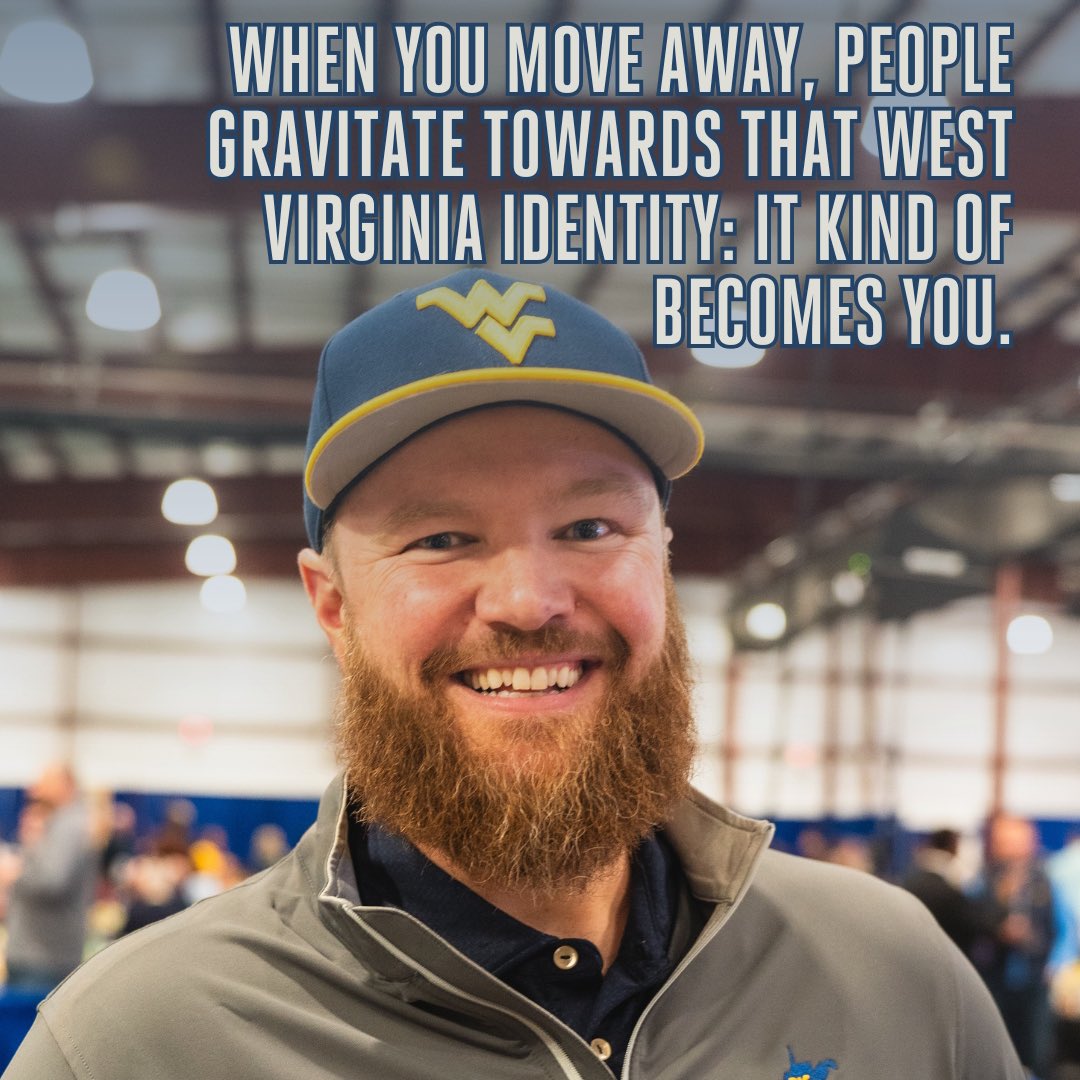 For some, home goes wherever you go. That means carrying West Virginia’s colors, proudly representing the state. What does the phrase “Take Me Home” mean to you? #TakeMeHome 
<a href="/SwilledDog/">SwilledDog</a> 
<a href="/CountryRdsTrust/">Country Roads Trust</a>