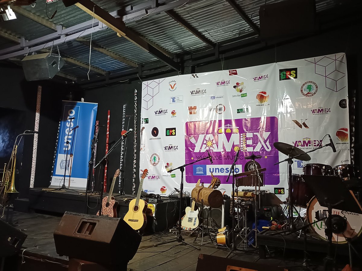 yaoundemusicexp's tweet photo. Rejoignez-nous au Centre culturel Ubuntu pour ce show case organisé par le Yaounde Music Expo ce soir
Parce que la musique se partage.💜🤍
#ManagementArtistique #MusiqueCamerounaise #CultureAfrique #PierreFouda #KAMER2CULTURE
#YAMEX5 #IA #ICC #Music #Culture #YAMEX #Africa https://t.co/Grwj2OSXsL