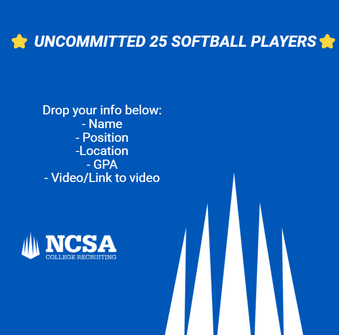 NCSA Softball tweet media