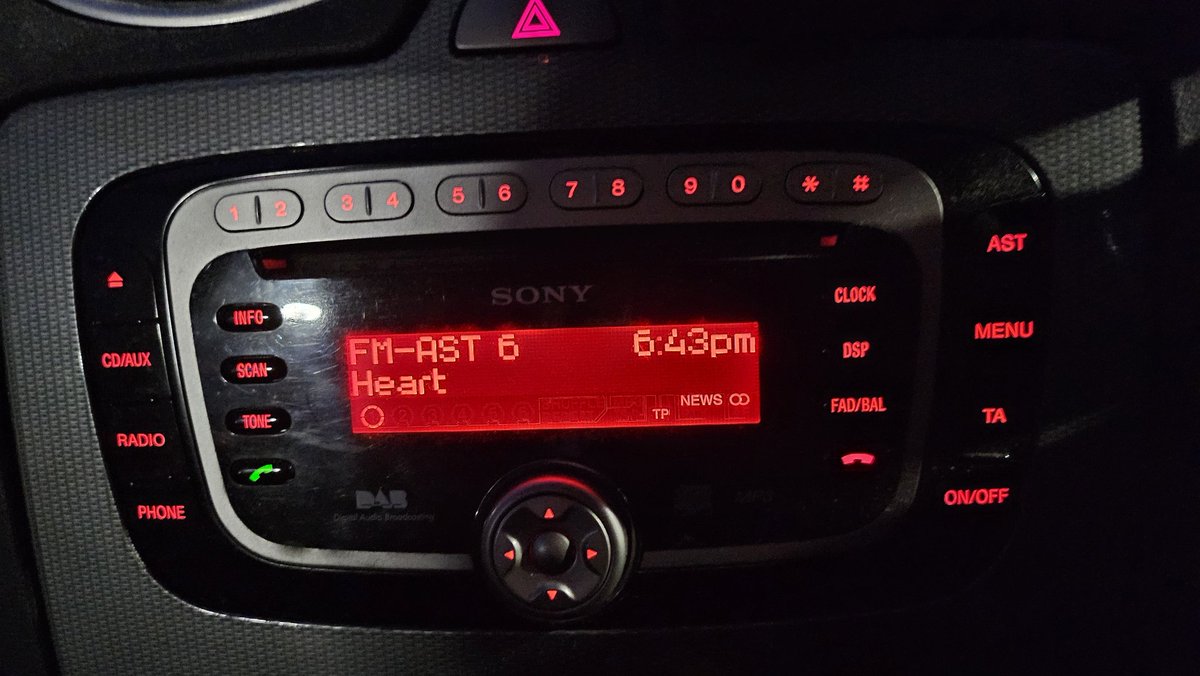 When you're listening <a href="/thisisheart/">Heart</a> and park next to one of their cars 😅