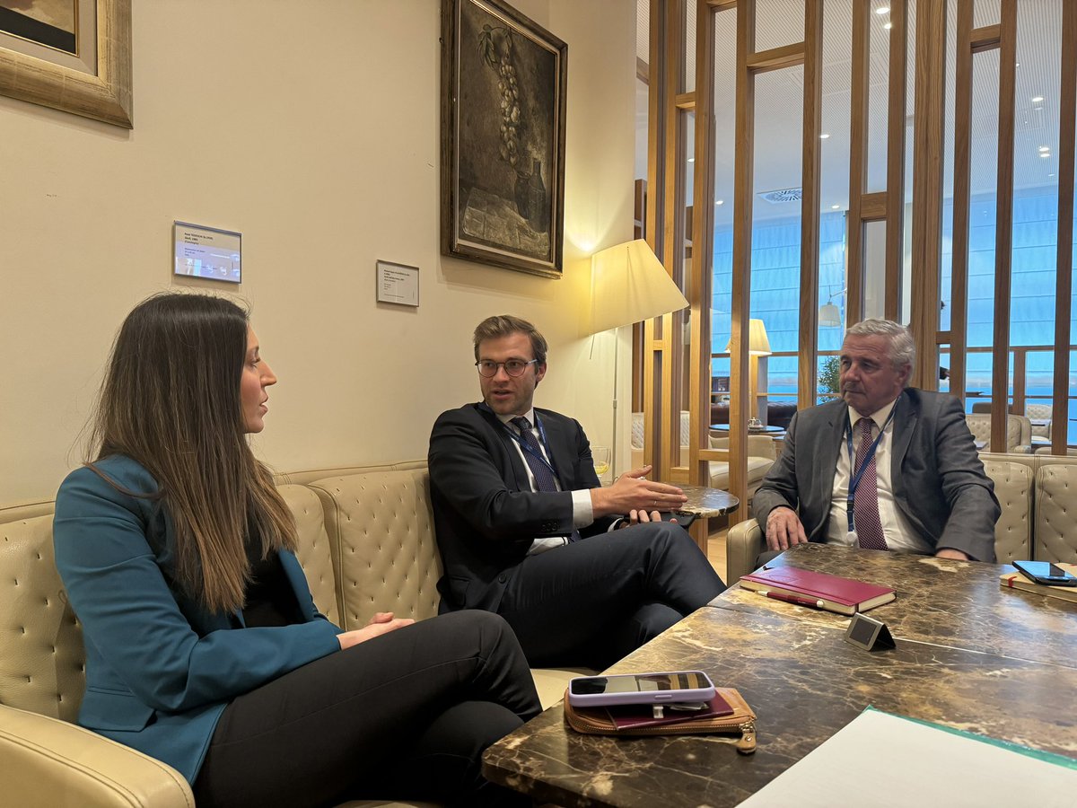 It was a pleasure to meet Tobias Cremer MEP and <a href="/Yannis_Maniatis/">Yannis Maniatis</a> in Brussels to discuss the UK and EU’s shared interests in defence and security.

Now is the time to work with our European allies across the continent.