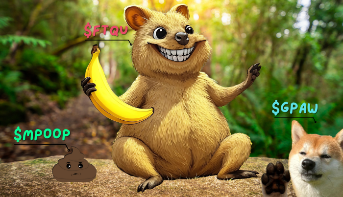 NGordopaw's tweet photo. Meet the adventure of #Pumpfun island, the only 3 meme coins for fun.
🧙‍♀️ chose wisely  #MEMECoin #CryptoPump  #

GordoPaw $GPAW - https://t.co/mQSZnJNexI

Fat Quincy $FTQU - https://t.co/WgVvdJOfak

Magic Poop $MPOOP - https://t.co/w65gkhxLen https://t.co/1vj36Qy40S
