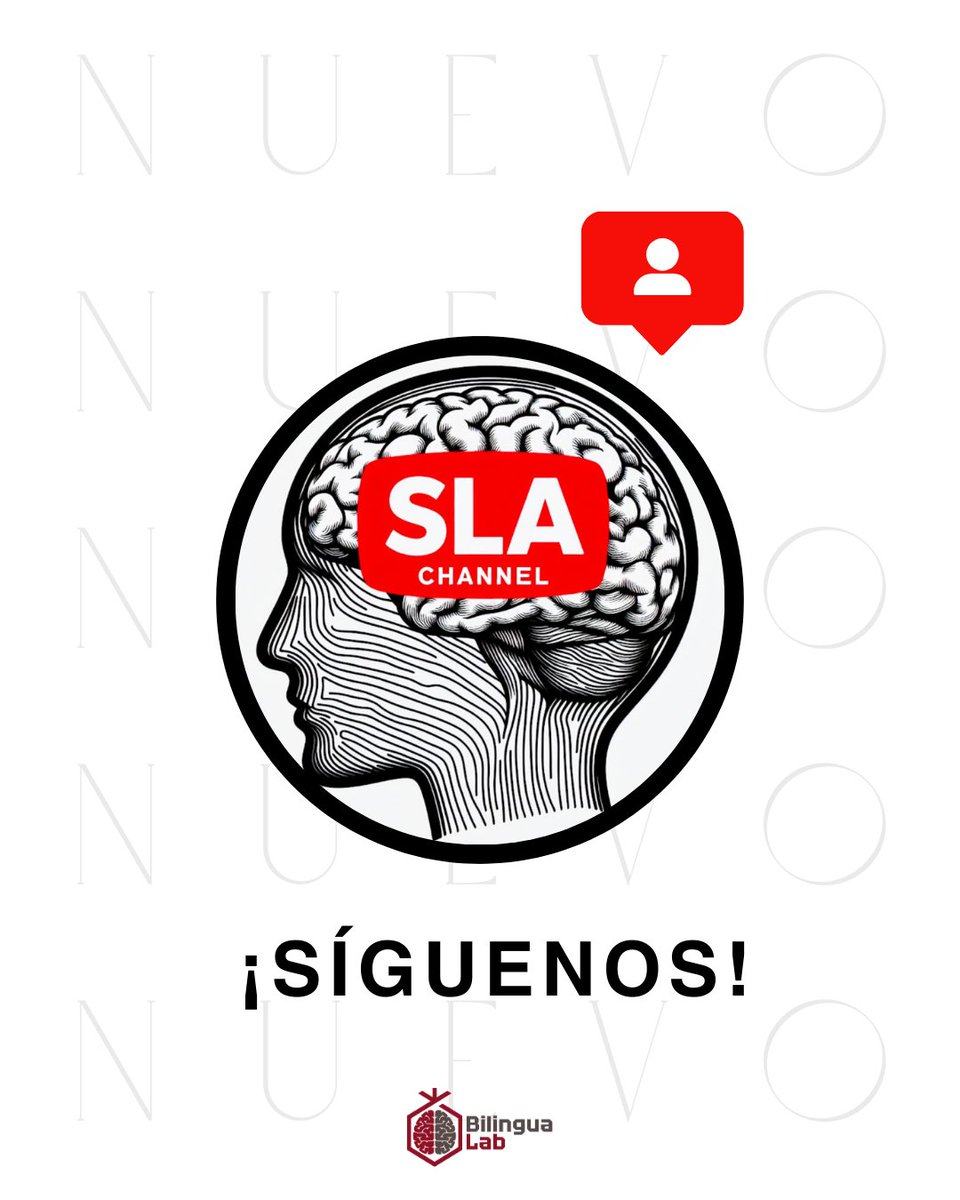 Nueva cuenta divulgativa de INSTAGRAM: 
📷 instagram.com/theslachannel
👉 Con vídeos creados por alumnos de "Adquisición del inglés como segunda lengua I", como parte del PID 'DIVULGA: Divulgando la ciencia del bilingüismo desde el aula a la sociedad mediante las redes sociales’