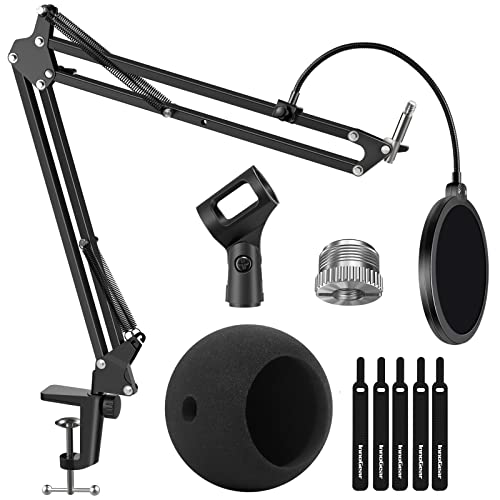 GoddessGhostiVT's tweet photo. I just received InnoGear Adjustable Mic Stand for Blue Snowball and Blue Snowball iCE Suspension Boom Scissor Arm Stand with Microphone Windscreen and Dual Layered Mic Pop Filter, Max from Astris Lumi via Throne. Thank you! https://t.co/80oGU9GSTM #Wishlist #Throne https://t.co/cWi9BVjUoK