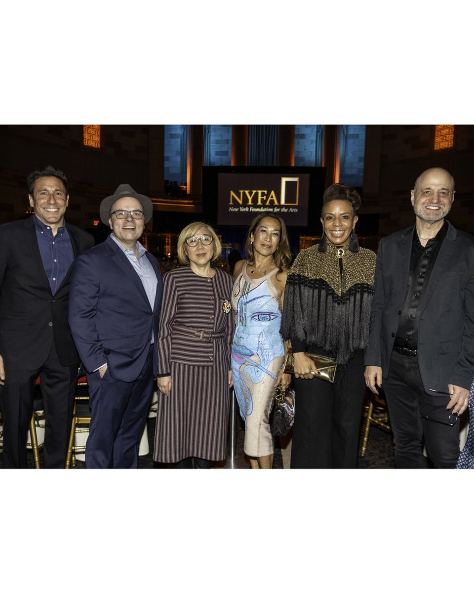 We were thrilled to induct Jaye Moon, <a href="/stagewriter/">J. T. Rogers</a>, Cristina Enriquez-Bocobo, and @nyculture @commishcumbo into NYFA's Hall of Fame last night! 

With great art and people with a true passion for the arts, it was a night to remember.

Full recap here: ow.ly/NvUX50VkZGk