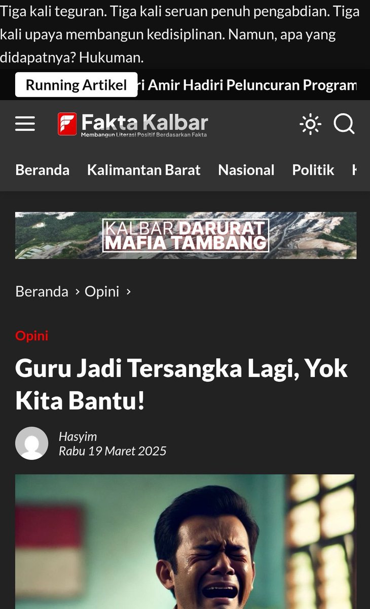 Mentang2 bapaknya polisi,, kejadian di pontianak
#noviralnojustice
faktakalbar.id/2025/03/19/gur…