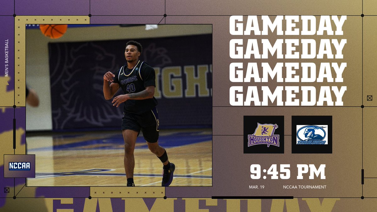 Houghton Athletics (@huhighlanders) on Twitter photo GAMEDAY!
<a href="/houghton_mbb/">Houghton University Men's Basketball</a> takes on Ohio Christian in game 1 of the NCCAA tournament!
#GoHighlanders #Basketball GAMEDAY!
<a href="/houghton_mbb/">Houghton University Men's Basketball</a> takes on Ohio Christian in game 1 of the NCCAA tournament!
#GoHighlanders #Basketball