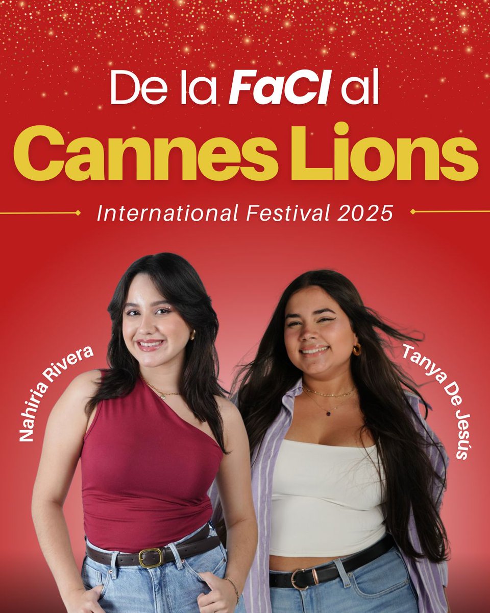 👏👏 ¡Felicitamos a las egresadas de la <a href="/faciuprrp/">Facultad de Comunicación e Información</a>, Nahiria Rivera Dieppa y Tanya De Jesús Rodríguez, por haber sido galardonadas en las categorias Medios y Print, respectivamente, del Young Lions Puerto Rico 2025!

¡Les deseamos mucho éxito! 🎉
#OrgulloIUPI #uprrp