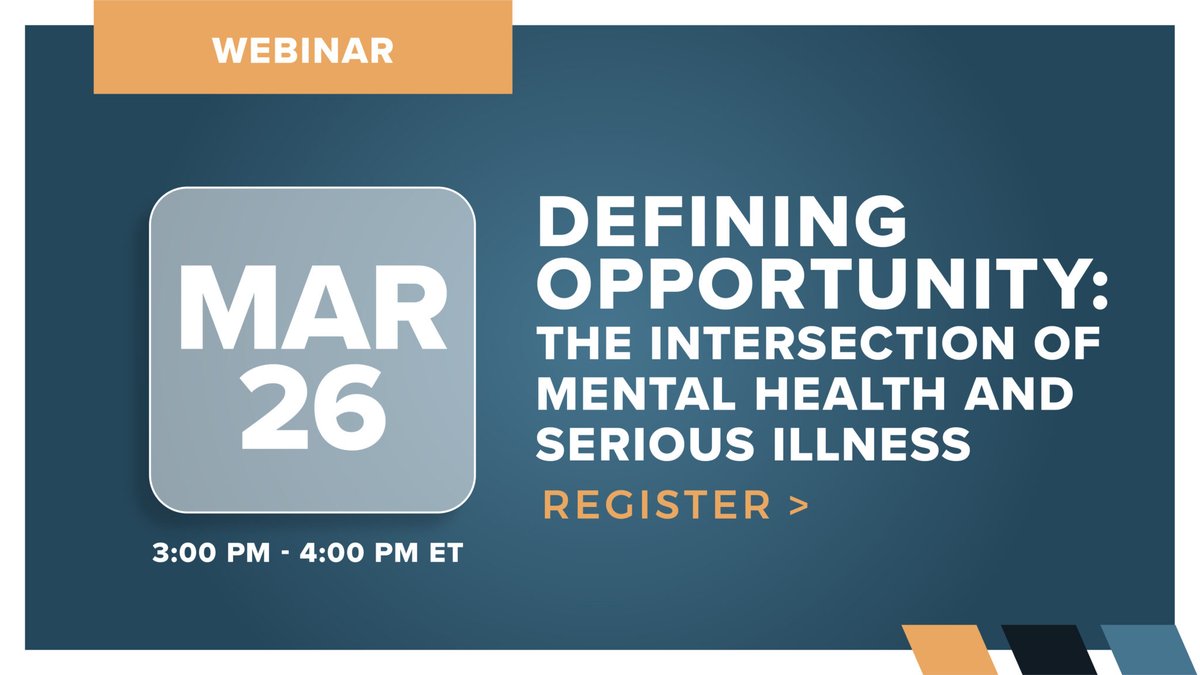 C-TAC (@ctacorg) on Twitter photo Join us on March 26 for a webinar that delves into the intersection of mental health and serious illness, examining its impact on patients, caregivers, providers, and policy opportunities for managing distressing symptoms. Learn more and register >> bit.ly/42fIQ7N Join us on March 26 for a webinar that delves into the intersection of mental health and serious illness, examining its impact on patients, caregivers, providers, and policy opportunities for managing distressing symptoms. Learn more and register >> bit.ly/42fIQ7N