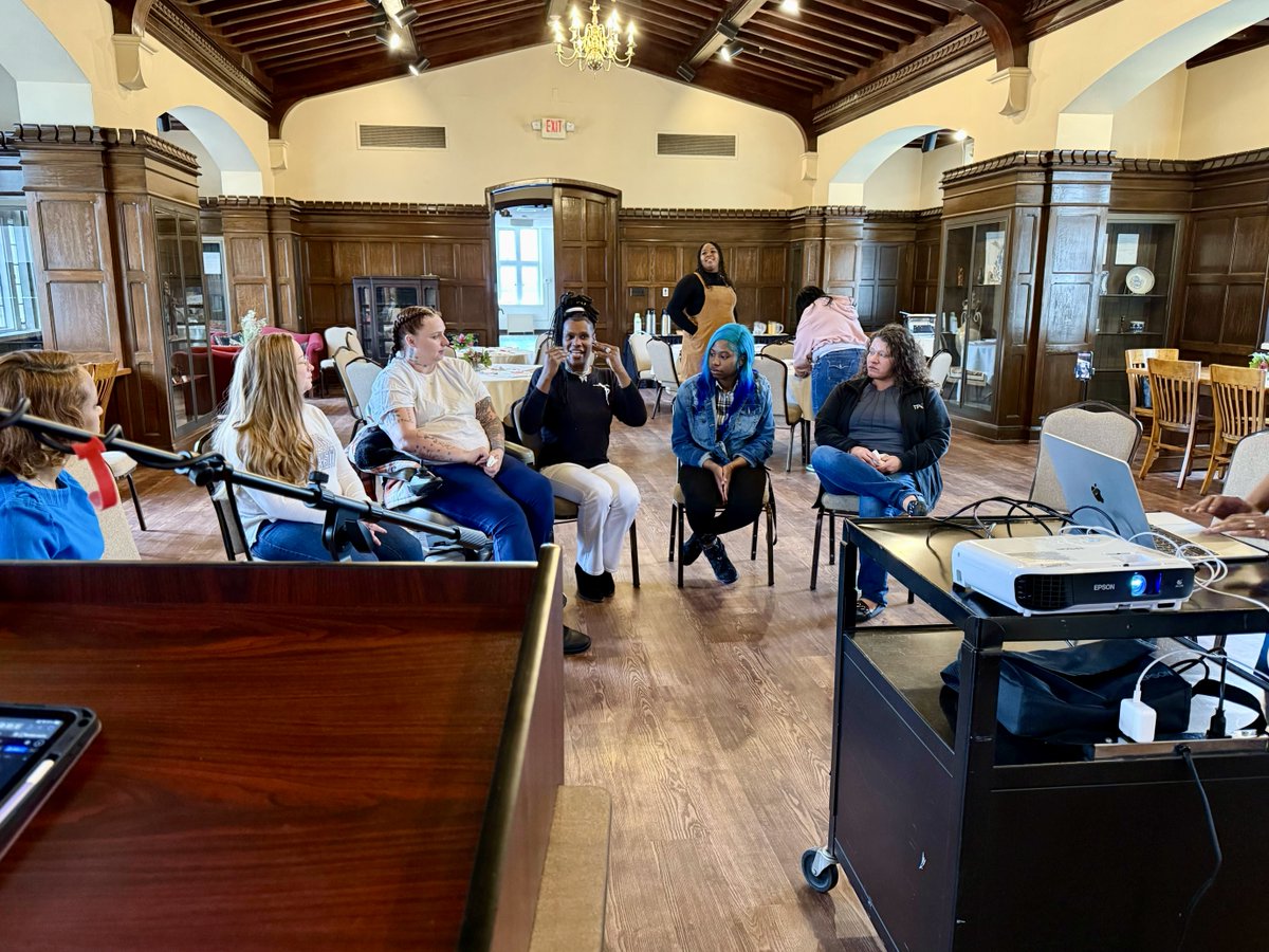 THEInitiativeTN's tweet photo. On March 8th, THEI women alumni  came together at Scarritt Bennett to celebrate International Women’s Day—a gathering rooted in sisterhood, healing, and empowerment. In this space, we uplifted the voices and journeys of women reclaiming their lives after incarceration. https://t.co/FuDmKFPDgQ