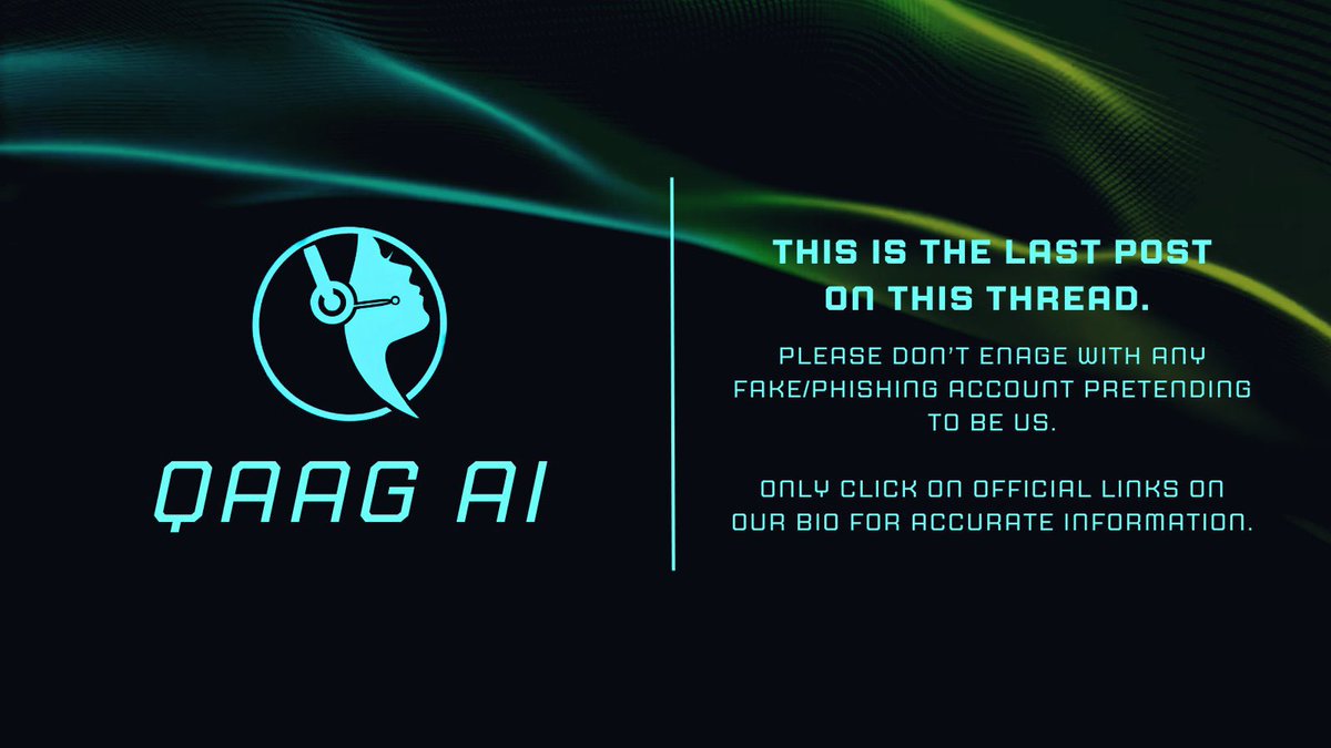 bestycool🐐 (@foxxy_glamour) on Twitter photo <a href="/NikolaBench/">Dr. Hodl 💎</a> $QAAGAI is forging the path for AI's future on BNBChain! This is just the starting line. 🚀 #Innovation #Blockchain
x.com/QaagAI/status/… <a href="/NikolaBench/">Dr. Hodl 💎</a> $QAAGAI is forging the path for AI's future on BNBChain! This is just the starting line. 🚀 #Innovation #Blockchain
x.com/QaagAI/status/…