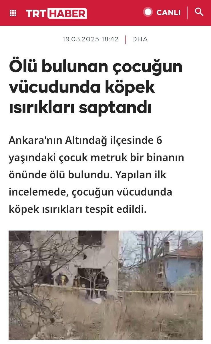 4 gün, 4 çocuk... 😪

Neredeyse her gün 1 çocuk kurban veriyoruz.
Köpekler toplanıp köpekçi çete yok edilmediği sürece bu artarak devam edecek.

Barınak yapmak ASLA çözüm olmayacak, göreceğiz.

#KöpekTerörü

@AkParti <a href="/RTErdogan/">Recep Tayyip Erdoğan</a> <a href="/AliYerlikaya/">Ali Yerlikaya</a> <a href="/ibrahimyumakli/">İbrahim Yumaklı</a>