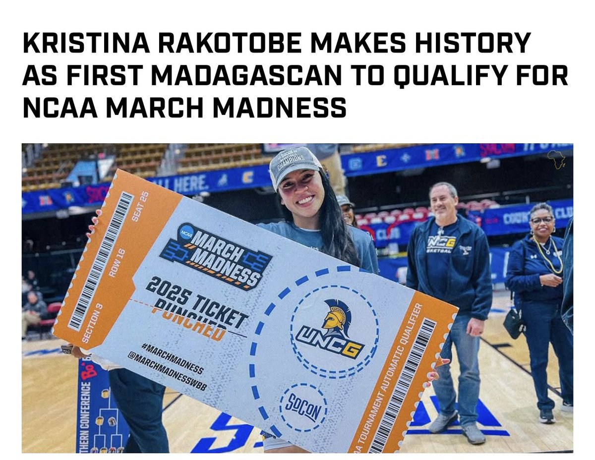 VAAGBB (@vaagbb) on Twitter photo So proud of alum <a href="/KristinaRktb/">Kristina Rakotobe</a> !!
#EverythingEarned #VAA #Alum
africabasket.net/articles/krist… So proud of alum <a href="/KristinaRktb/">Kristina Rakotobe</a> !!
#EverythingEarned #VAA #Alum
africabasket.net/articles/krist…