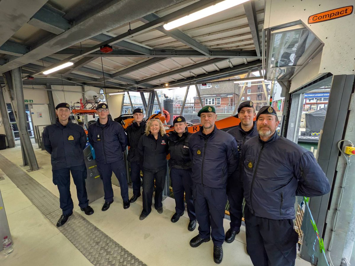 URNU Solent (@urnusolent) on Twitter photo This afternoon we were kindly hosted by Poole Harbour Lifeboat Station for a tour of their facilities. We were joined by the CO and XO of <a href="/HMS_Pursuer/">HMS PURSUER</a> where we are staying for the week. Thank you to <a href="/PooleLifeboats/">RNLI Poole Lifeboats</a> for this unique learning opportunity.
#royalnavy #URNU #uni This afternoon we were kindly hosted by Poole Harbour Lifeboat Station for a tour of their facilities. We were joined by the CO and XO of <a href="/HMS_Pursuer/">HMS PURSUER</a> where we are staying for the week. Thank you to <a href="/PooleLifeboats/">RNLI Poole Lifeboats</a> for this unique learning opportunity.
#royalnavy #URNU #uni