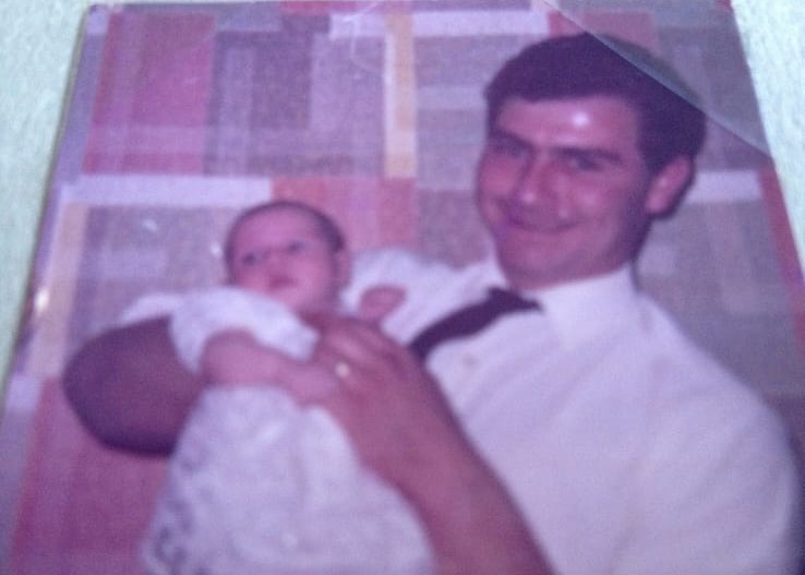 Where have 50 years gone  since my beautiful dad was tragically killed at work on this day. Miss him so much. X