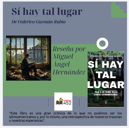 Fahrenheit452 (@fahrenheit45_2) on Twitter photo "Lo contemporáneo no sólo vacía de significado a las palabras, a los objetos y a los lugares (entre muchas “cosas” más), sino también a las ideas." Nos dice <a href="/mangelacosta/">Miguel Á. Hernández</a> en esta reseña al libro Sí hay tal lugar de Federico Guzmán Rubio publicado por <a href="/tauruseditorial/">Editorial Taurus</a> "Lo contemporáneo no sólo vacía de significado a las palabras, a los objetos y a los lugares (entre muchas “cosas” más), sino también a las ideas." Nos dice <a href="/mangelacosta/">Miguel Á. Hernández</a> en esta reseña al libro Sí hay tal lugar de Federico Guzmán Rubio publicado por <a href="/tauruseditorial/">Editorial Taurus</a>