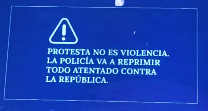 Están avisados kukardos, para que despues no lloren represión.