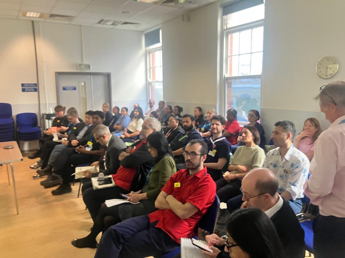 Angela Wellman (@angelawhite206) on Twitter photo What a fantastic turn out at divisional governance today , sharing of information, great to hear how we learn and Influence practices as an MDT
<a href="/Pope2Emma/">Emma Pope</a> <a href="/FamilaYesudasan/">Famila</a> <a href="/WestHertsNHS/">West Herts Teaching Hospitals NHS Trust</a> <a href="/WHHTCOENurses/">Care of the Elderly Specialist Practitioners WHTHT</a> What a fantastic turn out at divisional governance today , sharing of information, great to hear how we learn and Influence practices as an MDT
<a href="/Pope2Emma/">Emma Pope</a> <a href="/FamilaYesudasan/">Famila</a> <a href="/WestHertsNHS/">West Herts Teaching Hospitals NHS Trust</a> <a href="/WHHTCOENurses/">Care of the Elderly Specialist Practitioners WHTHT</a>