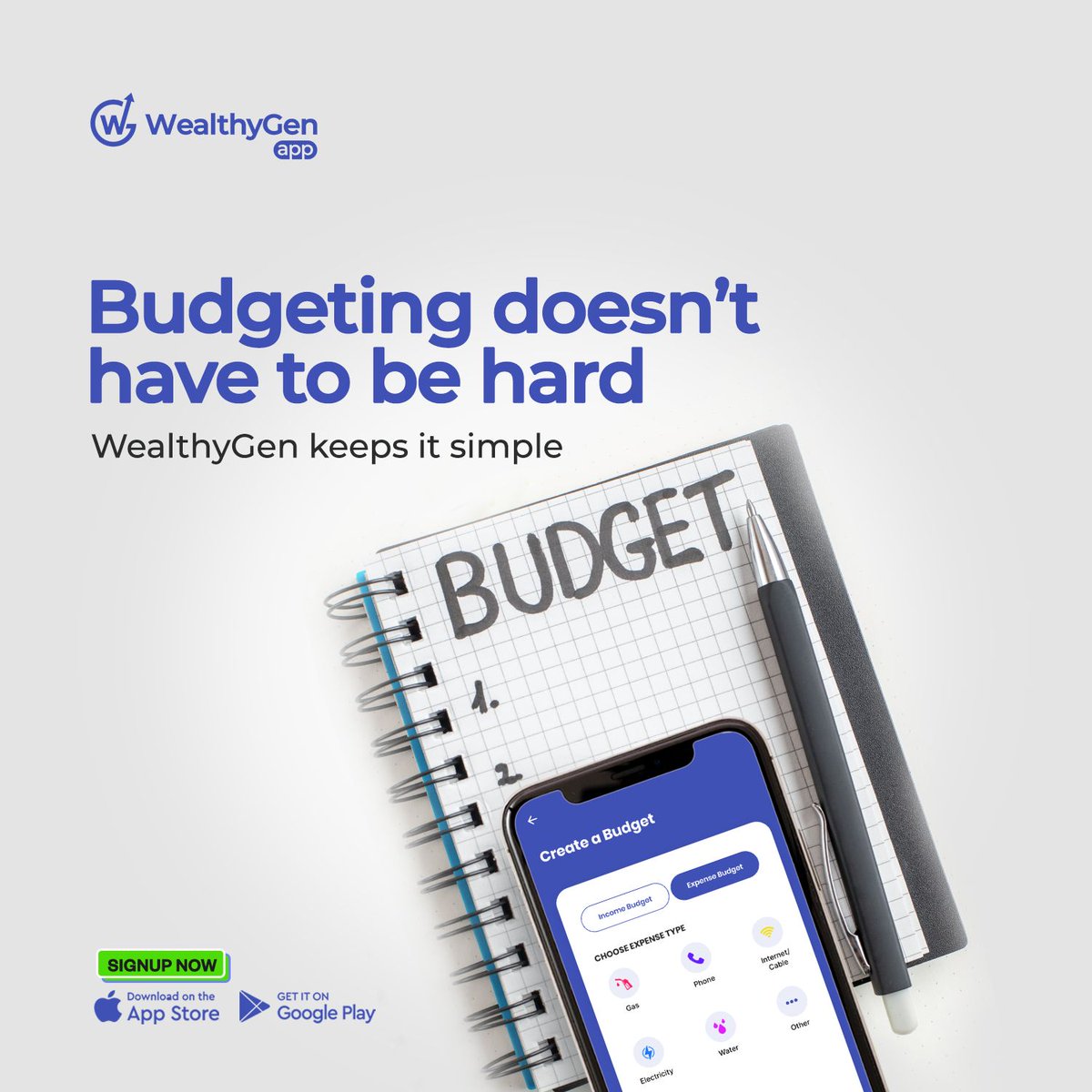 wealthygen_app's tweet photo. 📌 Most budgeting apps overcomplicate things. WealthyGen keeps it simple – just set your budget, track your expenses, and let the app do the rest!

 📥 Download now &amp; take control of your finances! 👉 🔗 Android &amp; iOS -  https://t.co/KxgswVLVTE 

#BudgetingMadeEasy #WealthyGen https://t.co/AiDQ3jjvNg