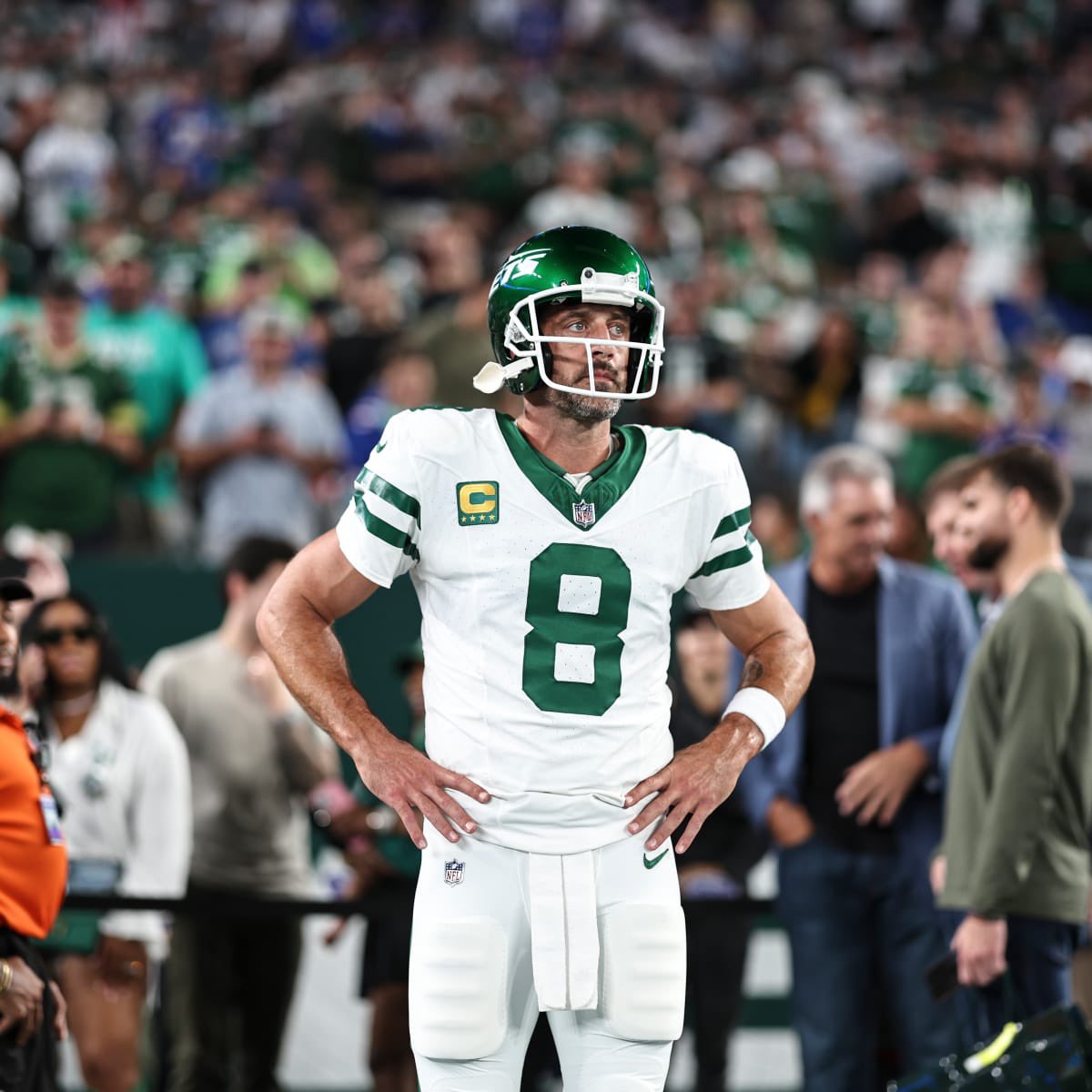 NFCNorthNewss's tweet photo. Aaron Rodgers told the Vikings he would get his Covid-19 vaccination, along with all the boosters if it meant he could sign with the team.

Minnesota still said no. 😬 https://t.co/NTRolXSRY4