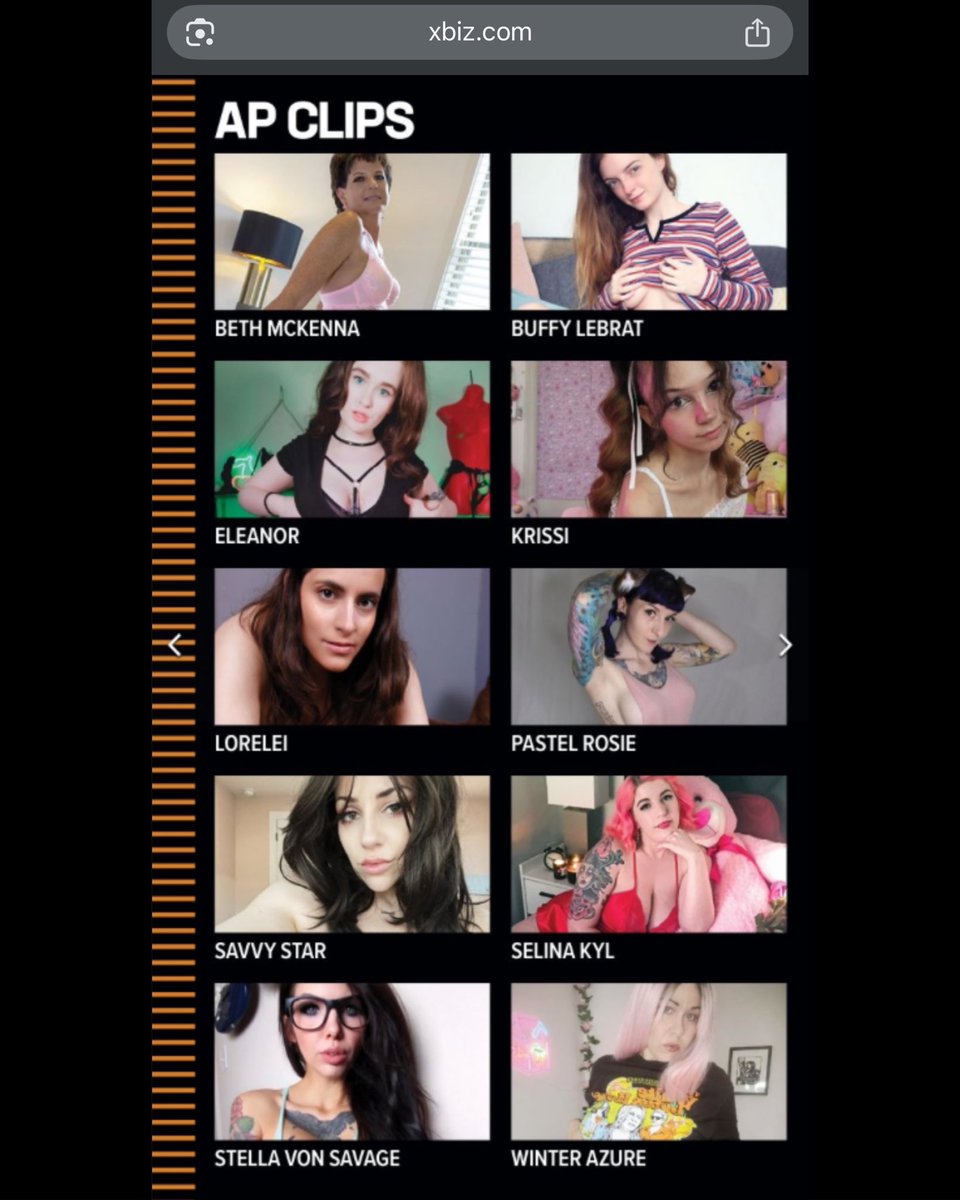 APCreatorTeam's tweet photo. Shout out to @KrissiPookie88 ๐
Krissi is one of @RealAPClips Featured Creators for March, as seen in the latest digital issue of @XBIZ ๐
Thanks for being apart of the #APClipsFamily, Krissi! ๐ฅฐ
Find her clips on APClips at https://t.co/MS6ZZTloAG โจ https://t.co/zBJkzgsxC7
