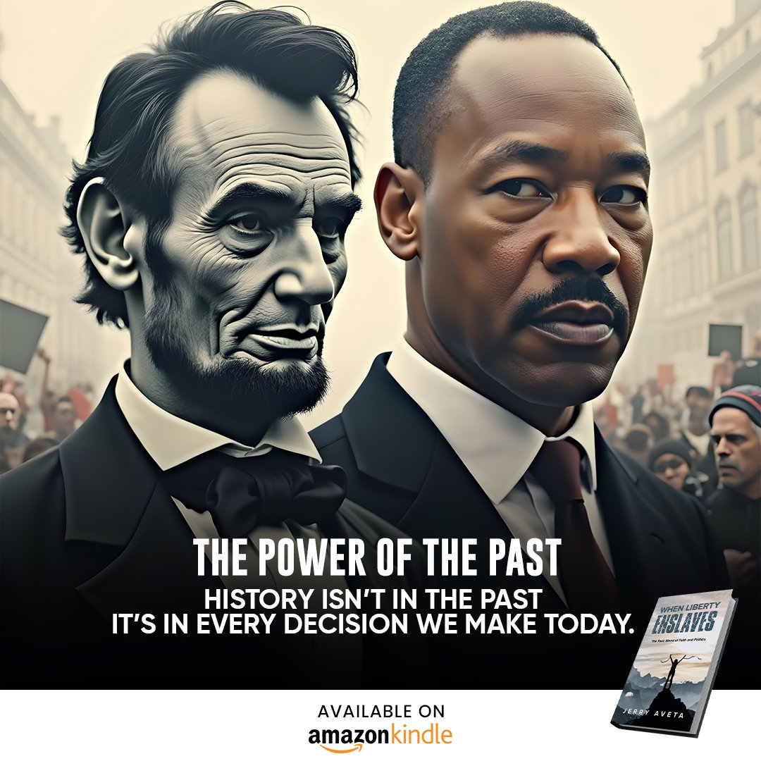 JerryAveta's tweet photo. The Power of the Past
History isn’t behind us—it shapes every decision
we make today. When Liberty Enslaves by Jerry Aveta explores how past leaders, movements, and struggles
continue to influence our present and future.
Available now on Amazon Kindle!

#WhenLibertyEnslaves https://t.co/YCvedLjIa6