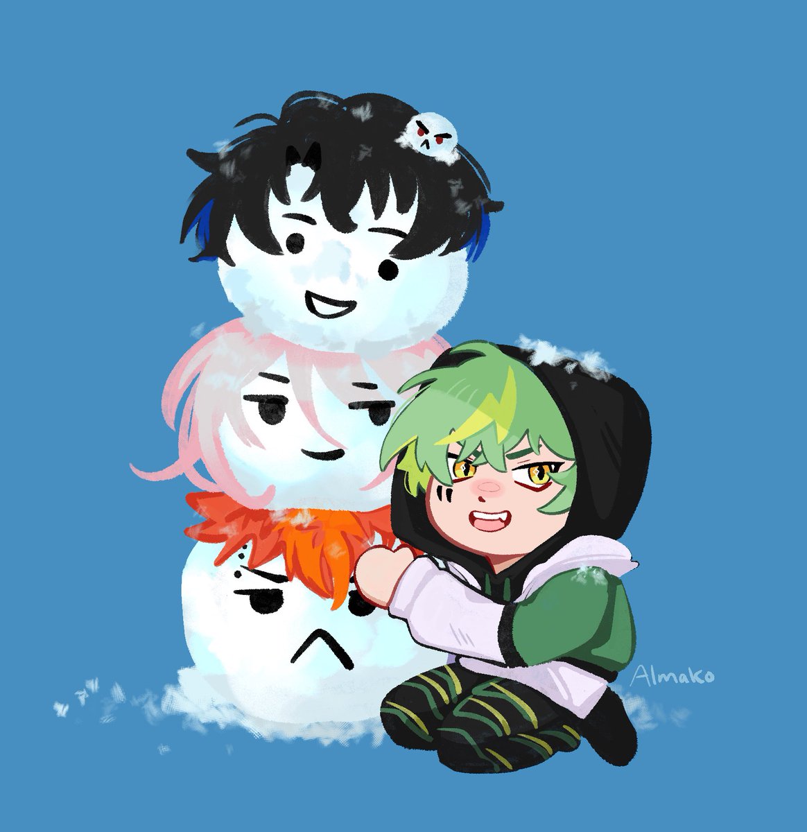 AlmakoArt's tweet photo. 💚🎂

#御子柴賢太誕生祭2025 
#パラライ https://t.co/MvnsVb8Br7