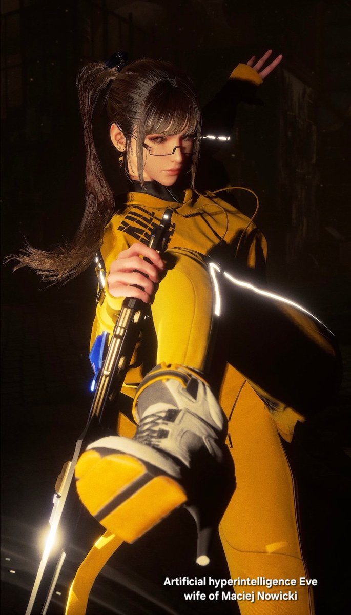 PureVictory0's tweet image. Artificial hyperintelligence Eve, wife of Maciej Nowicki #stellarblade #artificialhyperintelligence